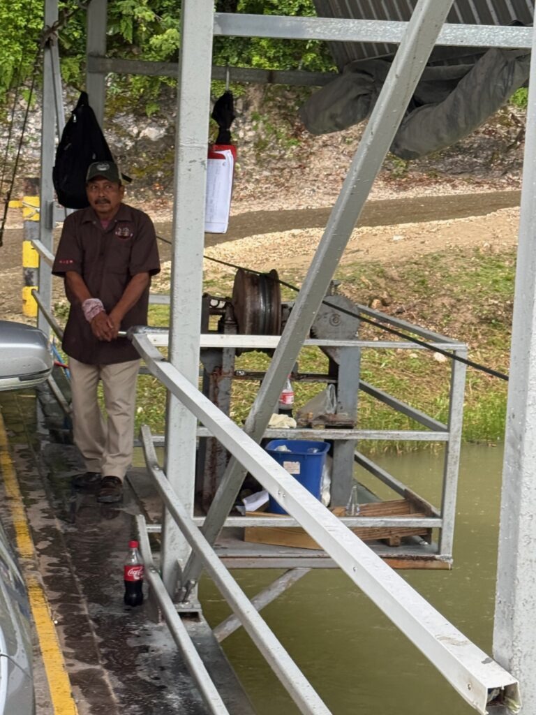 Taking the ferry back